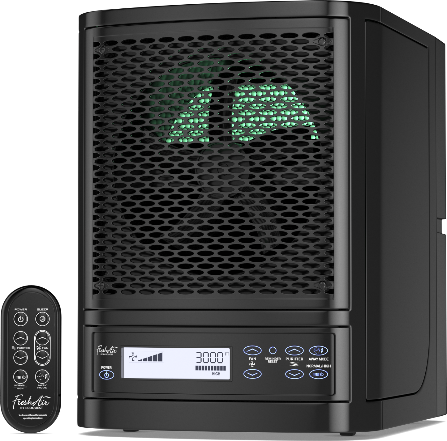 Fresh Air Purifier OXYGI Ionizer, ozone generator ECOQUEST - Ecoquest_universal