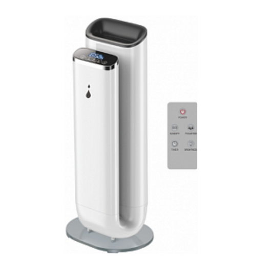 HUMIDIFIER WITH REMOTE CONTROL AND TIMER *THE "OCEAN BREEZE"* - Ecoquest_universal